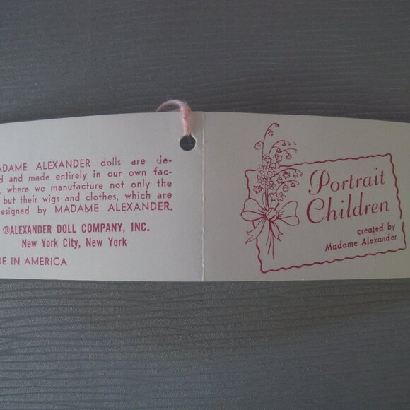 Madame Alexander Degas Girl 14" Porcelain Doll #1575 Vintage Original Box + Tags - Picture 3 of 5